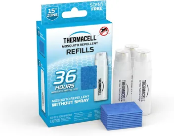 Thermacell Mosquito Repellent Refills w/ 3 Cartridges & 9 Mats