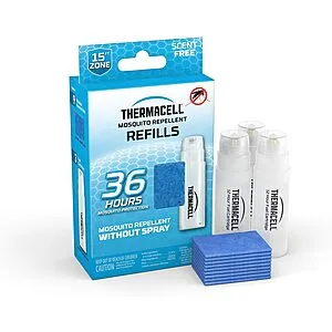 Thermacell Mosquito Repellent Refills w/ 3 Cartridges & 9 Mats