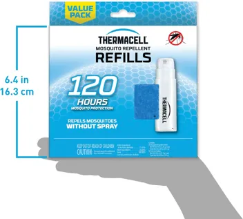 Thermacell Mosquito Repellent Refills w/ 3 Cartridges & 9 Mats