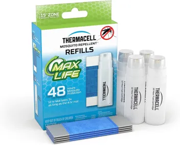 Thermacell Mosquito Repellent Refills w/ 3 Cartridges & 9 Mats