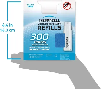 Thermacell Mosquito Repellent Refills w/ 3 Cartridges & 9 Mats