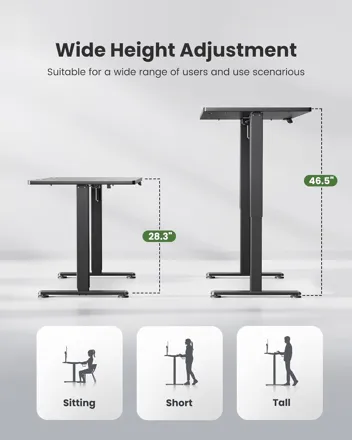 Marsail 48 * 24 Inch Electric Standing Desk