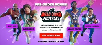 Wild Card Football Video Game (Nintendo Switch)