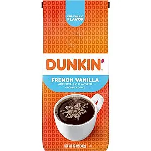 French Vanilla Flavored Ground Coffee, 12 Ounce