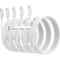 Azmogdt 6ft USB-C to Apple MFi Certified iPhone Lightning Cables