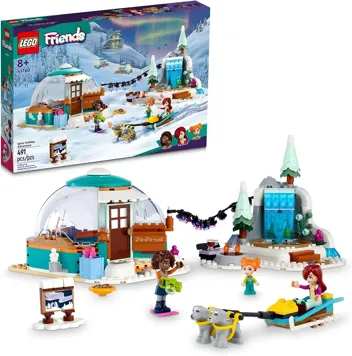 491-Piece Friends Igloo Holiday Adventure Building Toy