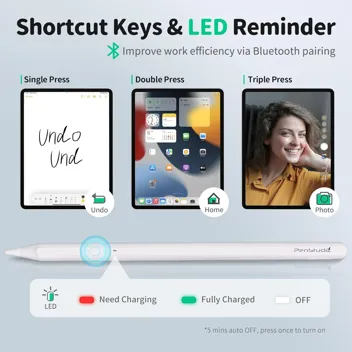 PenStudio PS1 Pro USB-C Bluetooth Stylus Pen (For select iPads)