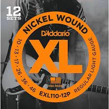 EXL110-12P Nickel Wound Light Electric Guitar Strings