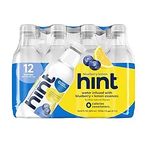 [S&S]: 16-Oz Hint Water (Blueberry Lemon)