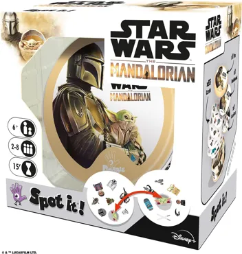 Spot It! Mandalorian The Mandalorian Series Edition Card Games