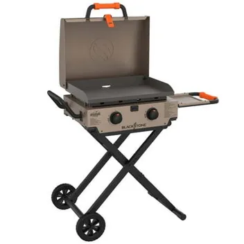 Blackstone Ready 22" 2-Burner 21,000-BTU Propane Omnivore Griddle with Flexfold Legs