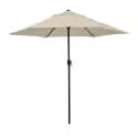 Astella 102" Beige Hexagon Market Patio Umbrella