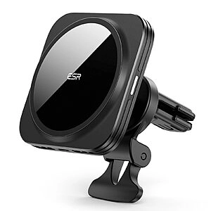 ESR HaloLock Magnetic Wireless Car Vent Mount Charger for iPhone 14/13/12