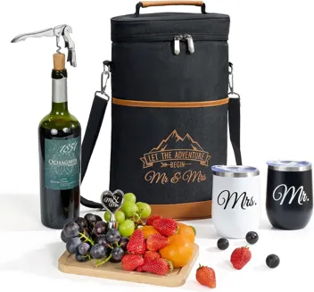 AW BRIDAL Wine Gifts Bag Insulation Wine Cooler bag