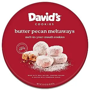 David's Cookies Pecan Meltaways 907g ~!