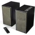 The Fives 50Hz Bluetooth Powered Bookshelf Speakers (Matte Black)