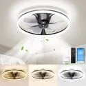 Byhume 20" 6-Speed Ceiling Fans with Lights