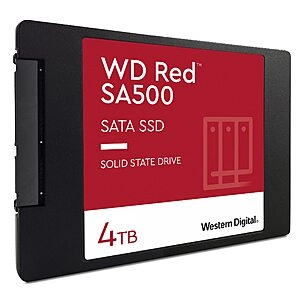 Western Digital 4TB WD Red SA500 NAS 3D NAND Internal 2.5" SATA SSD - Amazon