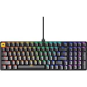 Glorious GMMK 2 Prebuilt 96% Full Size Wired Mechanical Linear Switch Gaming Keyboard w/ Hotswappable Switches