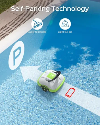 Wybot WY1102 Cordless Dual Motor Robotic Pool Cleaner