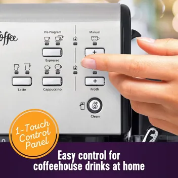 One-Touch CoffeeHouse+ Espresso Coffee Machine