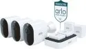 Arlo Pro 4 Spotlight 3-Cam 2K Wireless Security Camera System (12-Pieces)