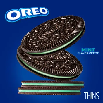 9.21-Oz Thins Mint Creme Chocolate Sandwich Cookies