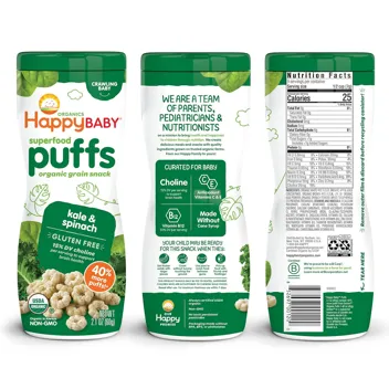 Happy Baby Organic Superfood Puffs