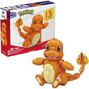 750-Piece MEGA Jumbo Charmander Building Set