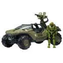 Halo Deluxe Vehicle Warthog & 4" Figures Toy