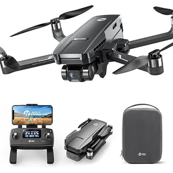 HS720G Foldable 4K WiFi GPS Drone (2-Axis Gimbal, EIS Anti Shake)