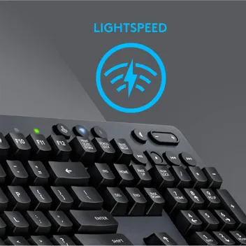 DOORBUSTER!! G613 LIGHTSPEED Wireless Mechanical Gaming Keyboard, Multihost 2.4 GHz + Blutooth Connectivity