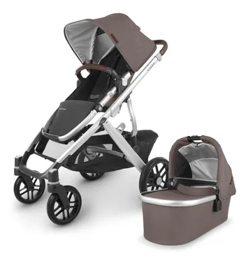 UPPAbaby Vista V2 Stroller & Mesa Max Car Seat Bundle (Greyson Color)