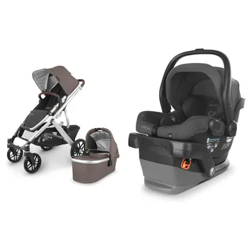 UPPAbaby Vista V2 Stroller & Mesa Max Car Seat Bundle (Greyson Color)