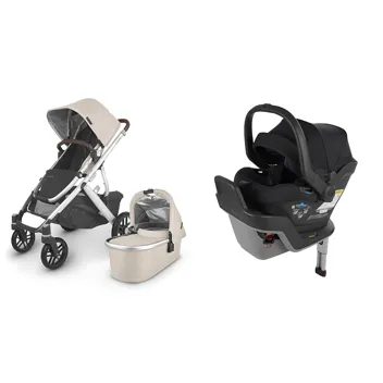 UPPAbaby Vista V2 Stroller & Mesa Max Car Seat Bundle (Greyson Color)