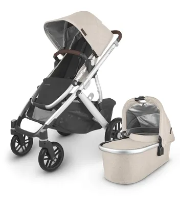 UPPAbaby Vista V2 Stroller & Mesa Max Car Seat Bundle (Greyson Color)