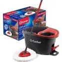 EasyWring Microfiber Spin Mop & Bucket