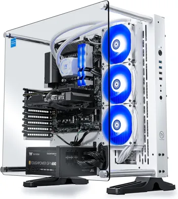 Thermaltake Arctic i360T R4 AIO Intel Core i5-12600KF Liquid Cooled Gaming Desktop with GeForce RTX 3060 Ti Graphics