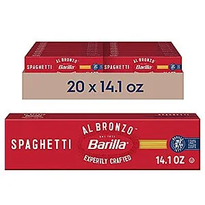 [S&S]: 14.1-Oz Barilla Al Bronzo Pasta (Spaghetti)