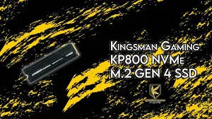 KINGSMAN KP800 M.2 NVMe PCIe Gen4x 4 2280 2TB SSD / DRAM included