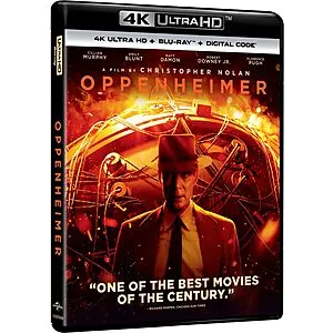 Oppenheimer (4K Ultra HD + Blu-ray + Digital)