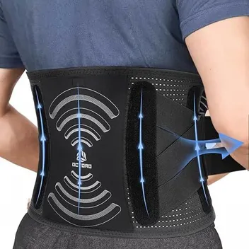 Octoro Aluminum Support Breathable Back Brace