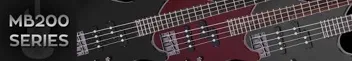 MB200 Modern Rock Bass With Active EQ Gun Metal Gray