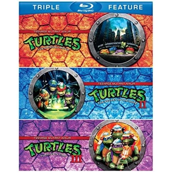 Teenage Mutant Ninja Turtles I, II & III Movie Collection (Blu-ray)