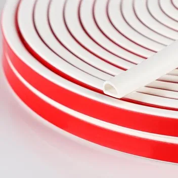 Neywey 20ft Self-Adhesive D-Shaped Door Seal (S, 3/8" x 1/4")