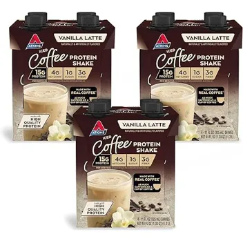 11oz Iced Coffee Vanilla Latte Protein Shake (12-Count)