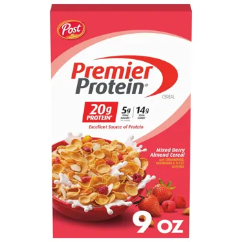 [S&S]: 9-Oz Post Premier Protein Mixed Berry Almond Cereal