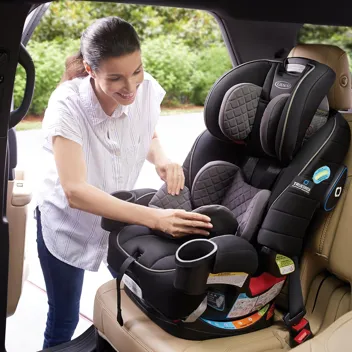 4Ever DLX 4-in-1 Convertible Car Seat (2 Colors)