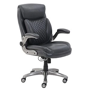 Ergonomic Executive Office Desk Chair, 29.5"D x 28"W x 43"H