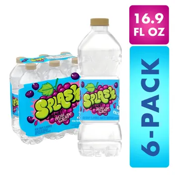 16-Oz Splash Blast Flavored Water Beverage (Acai Grape)